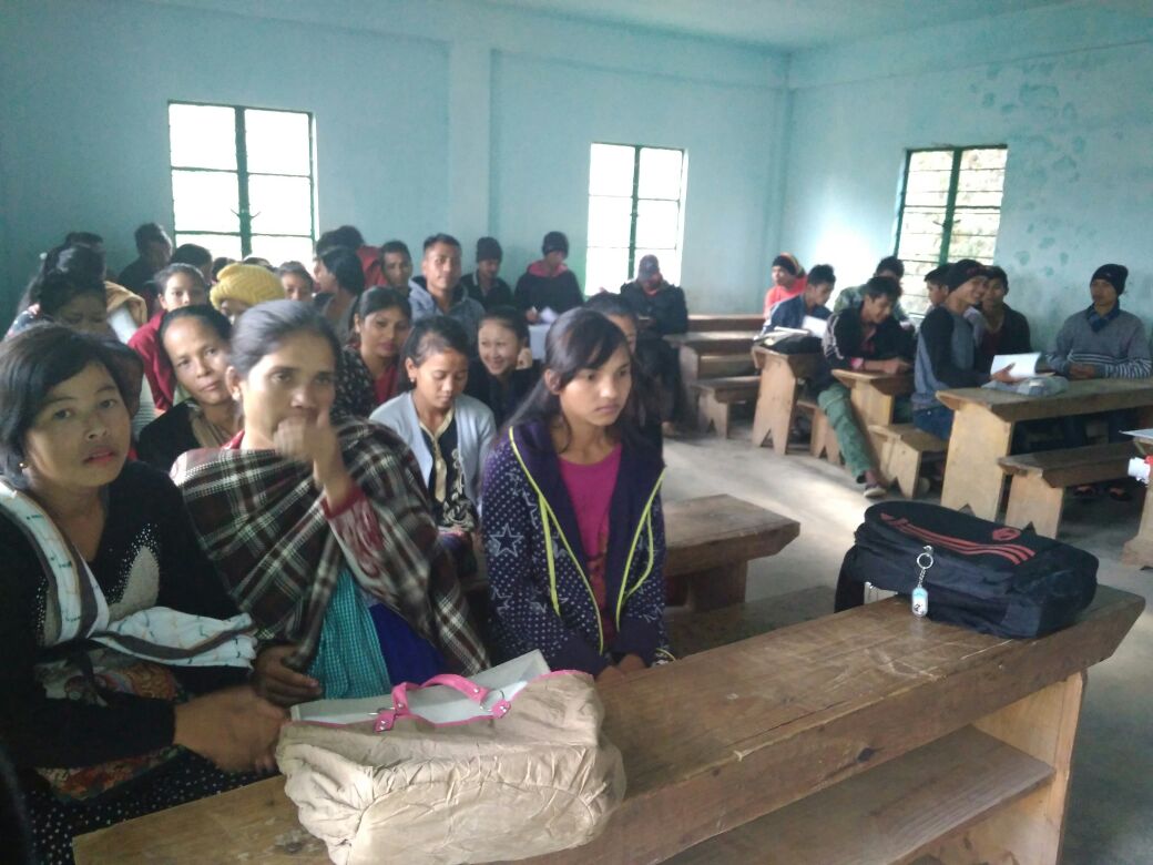 NHPC skilling programme session, Manipur