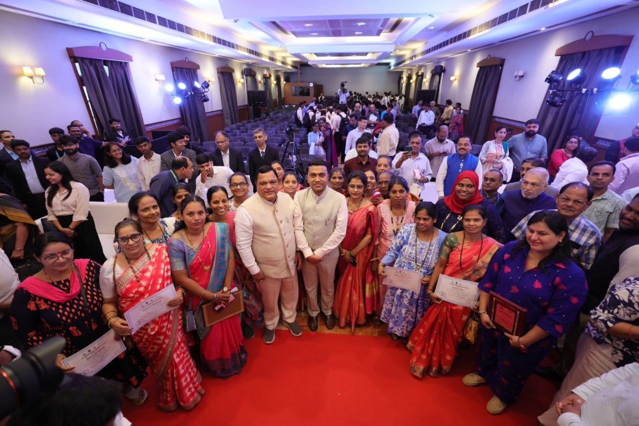 Candidates and officials at a RAMP event, Goa