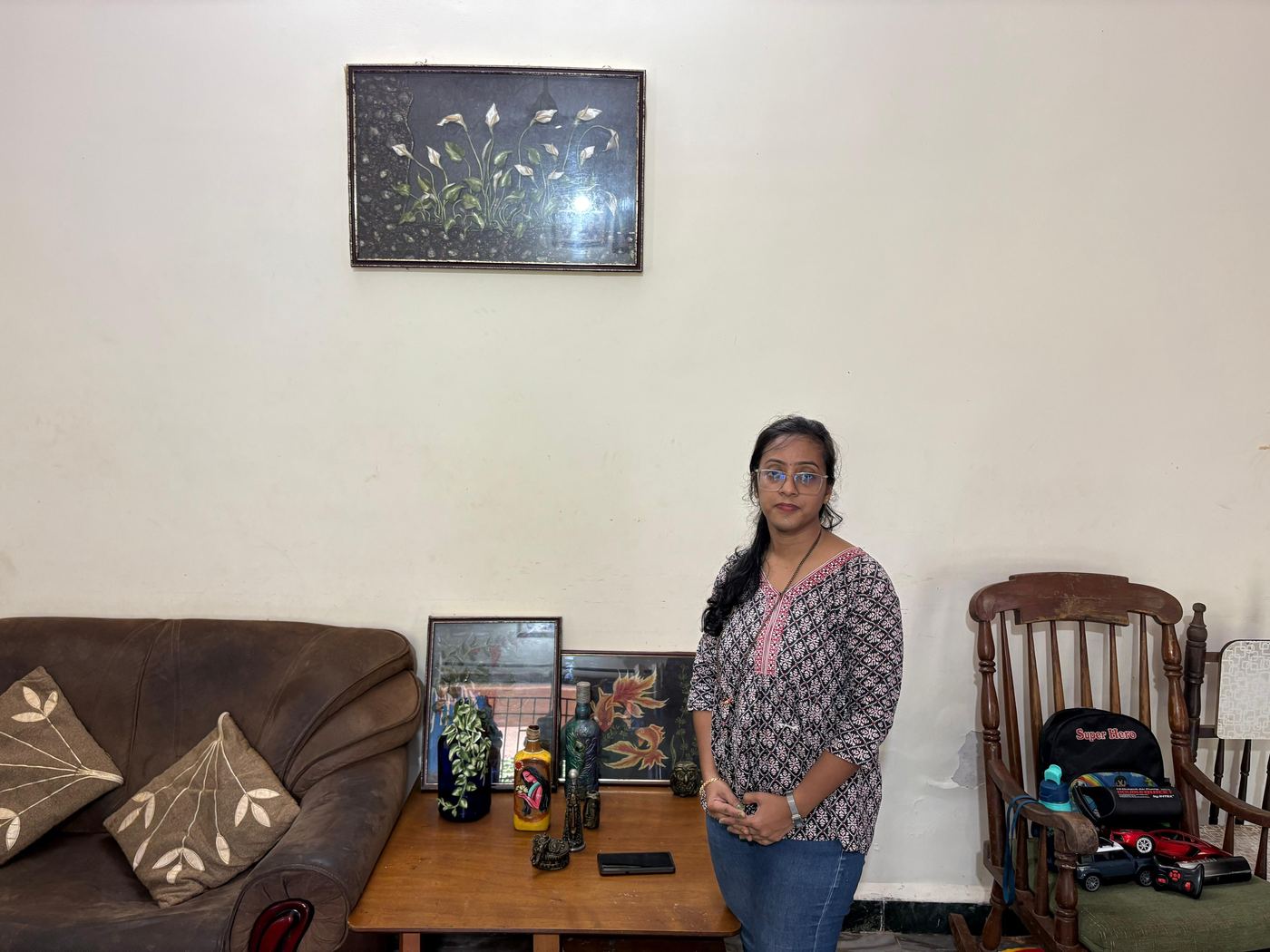 A RAMP participant at her enterprise, Goa